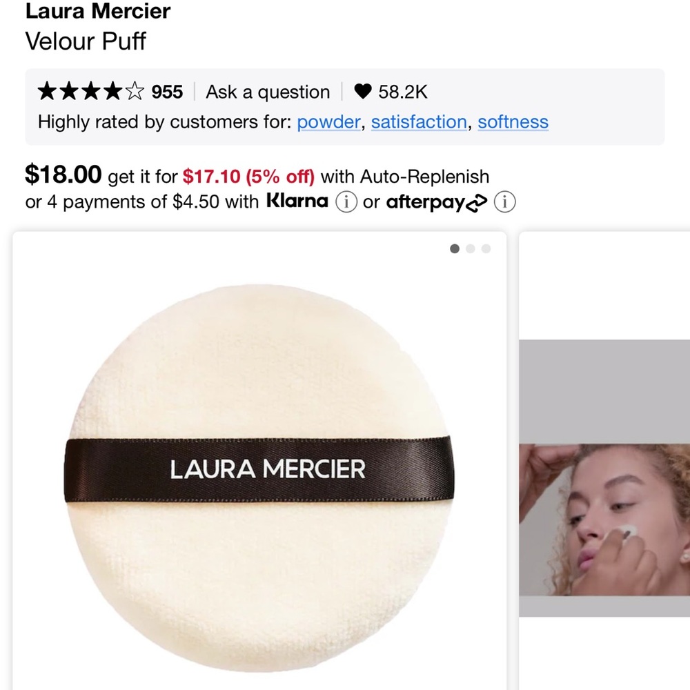 Laura Mercier Velour Puff